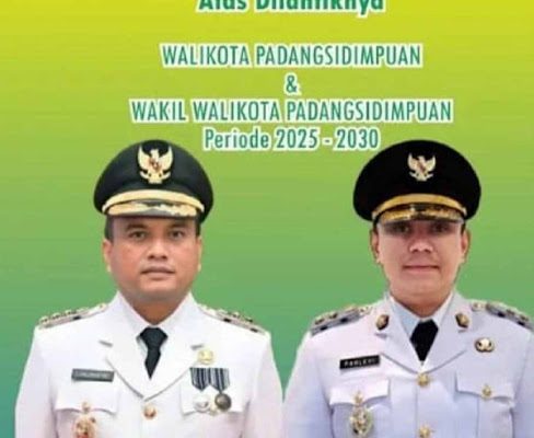 Bupati dan Wakil Bupati Padang Panjang Periode 2025-2030